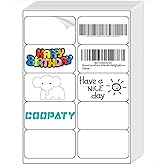 Coopaty 2"x4" Shipping Labels, FBA 10 Up Address mailing Label, White Sticker Address Label for Laser/Inkjet Printer (500 Sheets, 5000 Labels)