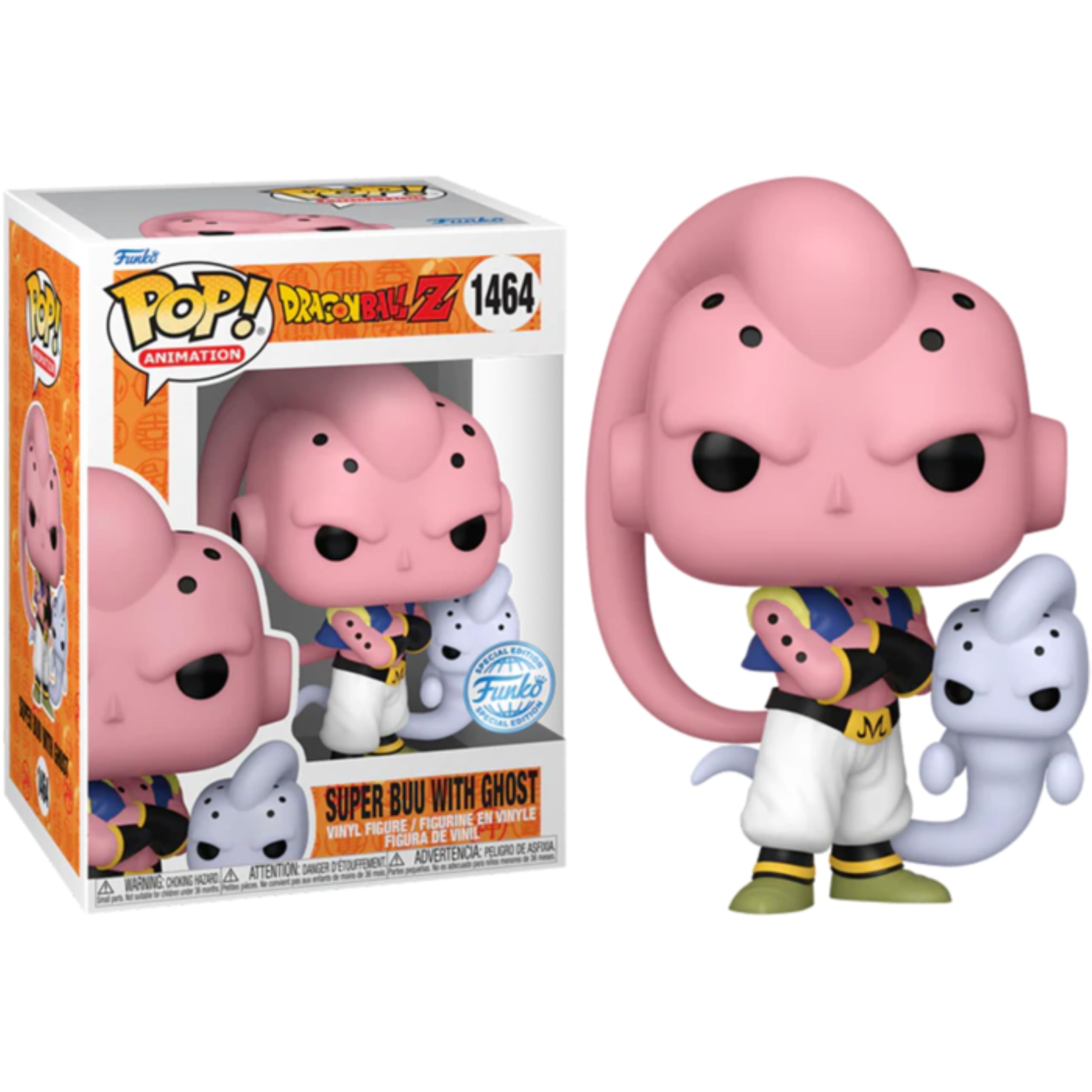 Funko Pop Dragon Ball Super Buu with spirit #1464 Pop Exclusive Edition