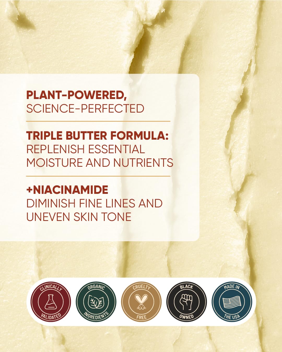 Buttah Skin by Dorion Renaud Luminating & Nourishing Lip Balm .15oz [2 Pack] - for Healthy Looking Lips - Shea Butter - Naturally Based Skin Care - Black-Owned Skincare