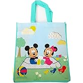 Tree House Studio Character Reusable Shopping Tote Bag (Mickey Picnic), Large