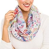 Infinity Scarf for Women Lightweight Fashion Scarves for Summer Fall