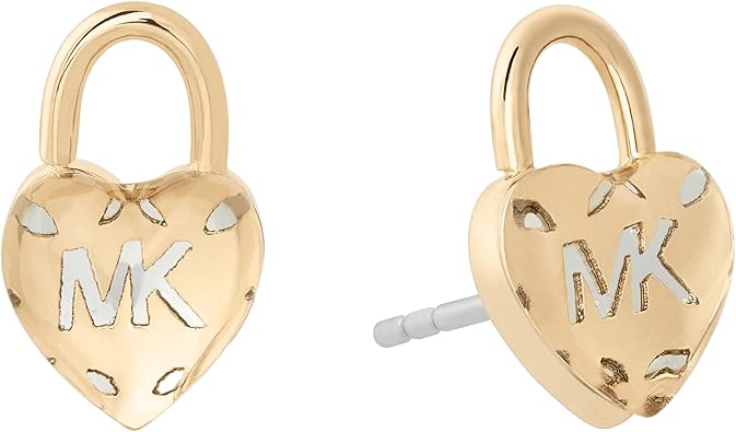 michael kors gold studs