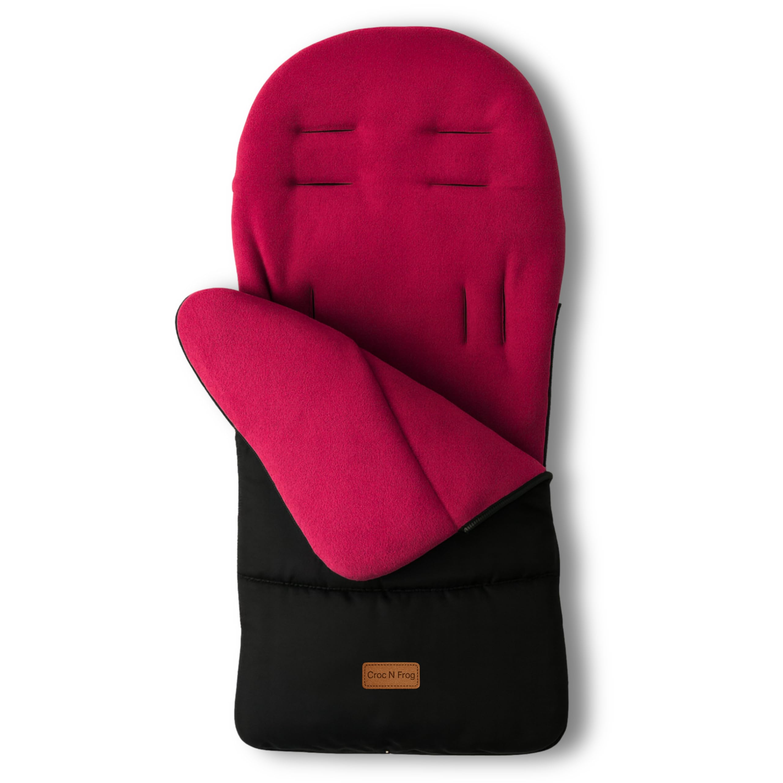 CrocnFrog Universal Baby Bunting Footmuff - Cosy Toes Fit Toddler Foot Muff for Stroller,Buggy,Pushchair & Pram Footmuffs Comes with Warm and Soft Polar Fleece Water & Wind Proof to Protect Infant