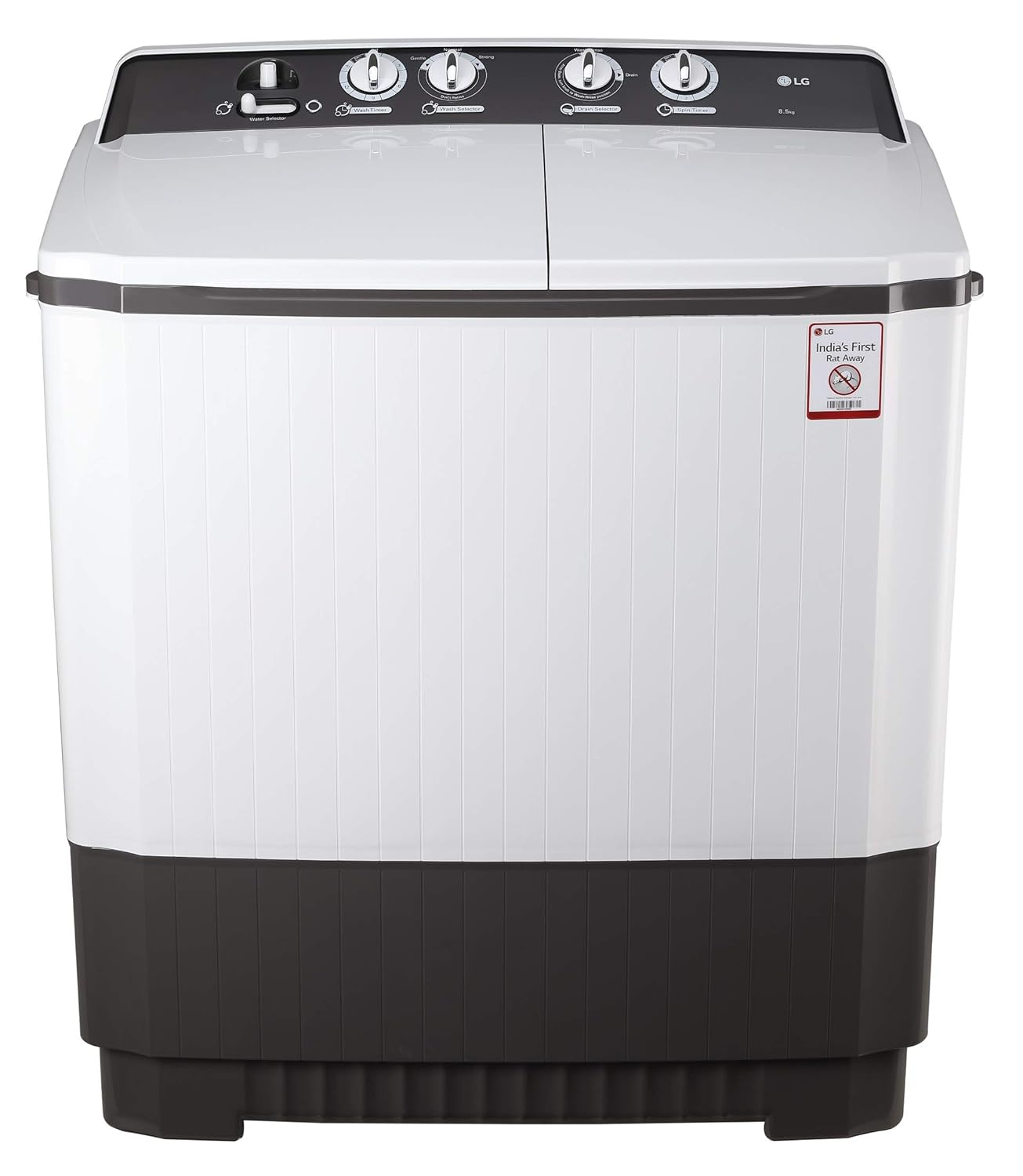 Lg 8 5 Kg Semi Automatic Top Loading Washing Machine P9560r3fa