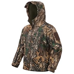 NAVEKULL Silent Hunting Clothes for Men Soft Shell