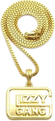 New Glizzy Gang Pendant 24 Box Cuban Rope Chain Hip Hop Necklace Xsp587g Box Chain Amazon Com Either way in this case you'd be gettin fucked. new glizzy gang pendant 24 box cuban