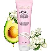 Pacifica Hair Conditioner - Vegan Collagen Hydrating, Haircare, Avocado Oil, Vitamin B5, Add and Restore Shine, For Dry and Damaged Hair, Sulfate and Silicone Free, Hair Care, 8 fl oz (1 Count)