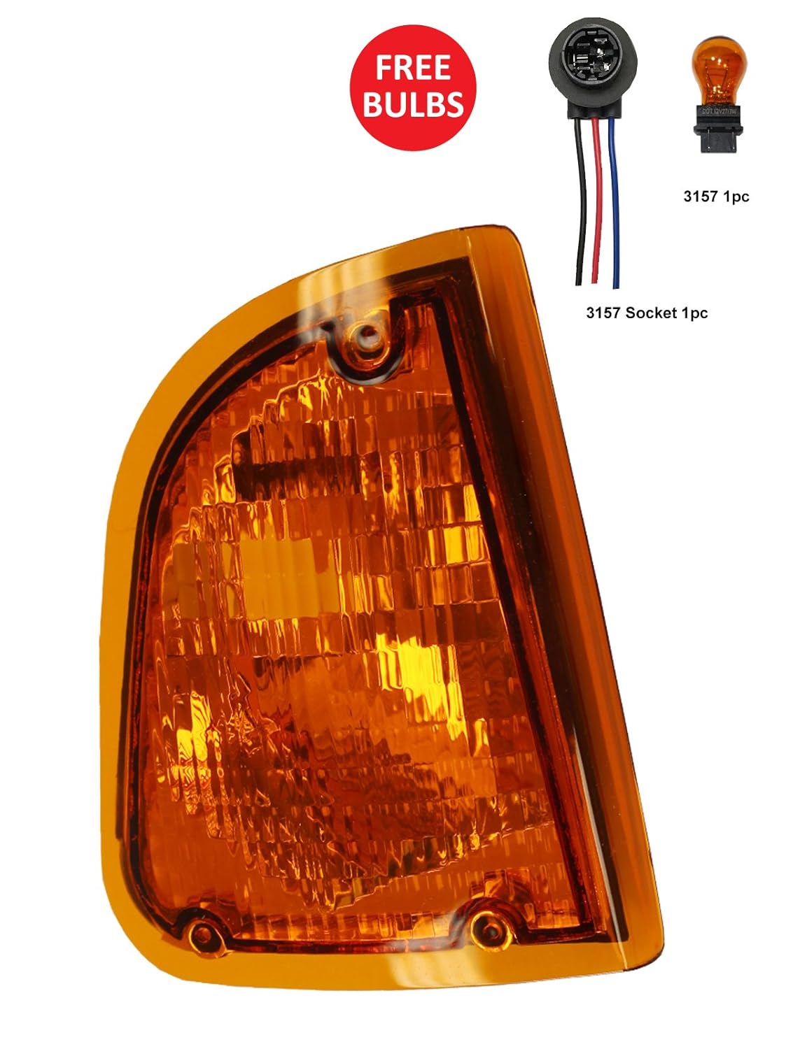 Fit KENWORTH T300 T660 T600 Turn Signal CORNER LAMP Passenger Side