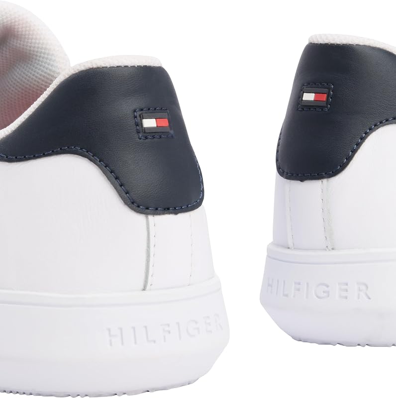 Herren Cupsole Sneaker Essential Leather Low Top, Weiß (White), 42 — Foto 5 von 8
