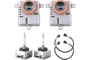 ALIKALI W003T21971 Xenon HID Ballast Headlight Control Unit with D3S Bulb Kit Compatible with 2011-2021 for Chrysl-er 300 Replace 68170821AA 8K0941597 Computer Headlight Ballast D3S 35W Headlamp Bulb