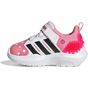 adidas Boys Lightorama Minnie Mouse Children Sneakers Shoes - Pink