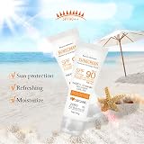 HURRISE Max SPF 90 Sunscreen Cream Moisturizing Whitening Sunblock Face Body 40g view 5