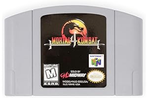 KETCH-IT Nintendo 64 Mortal Kombat 4 Game Card for Nintendo 64 N64 US Version / n64 Game
