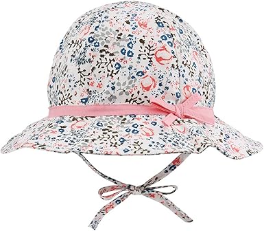 baby sun hat with tie