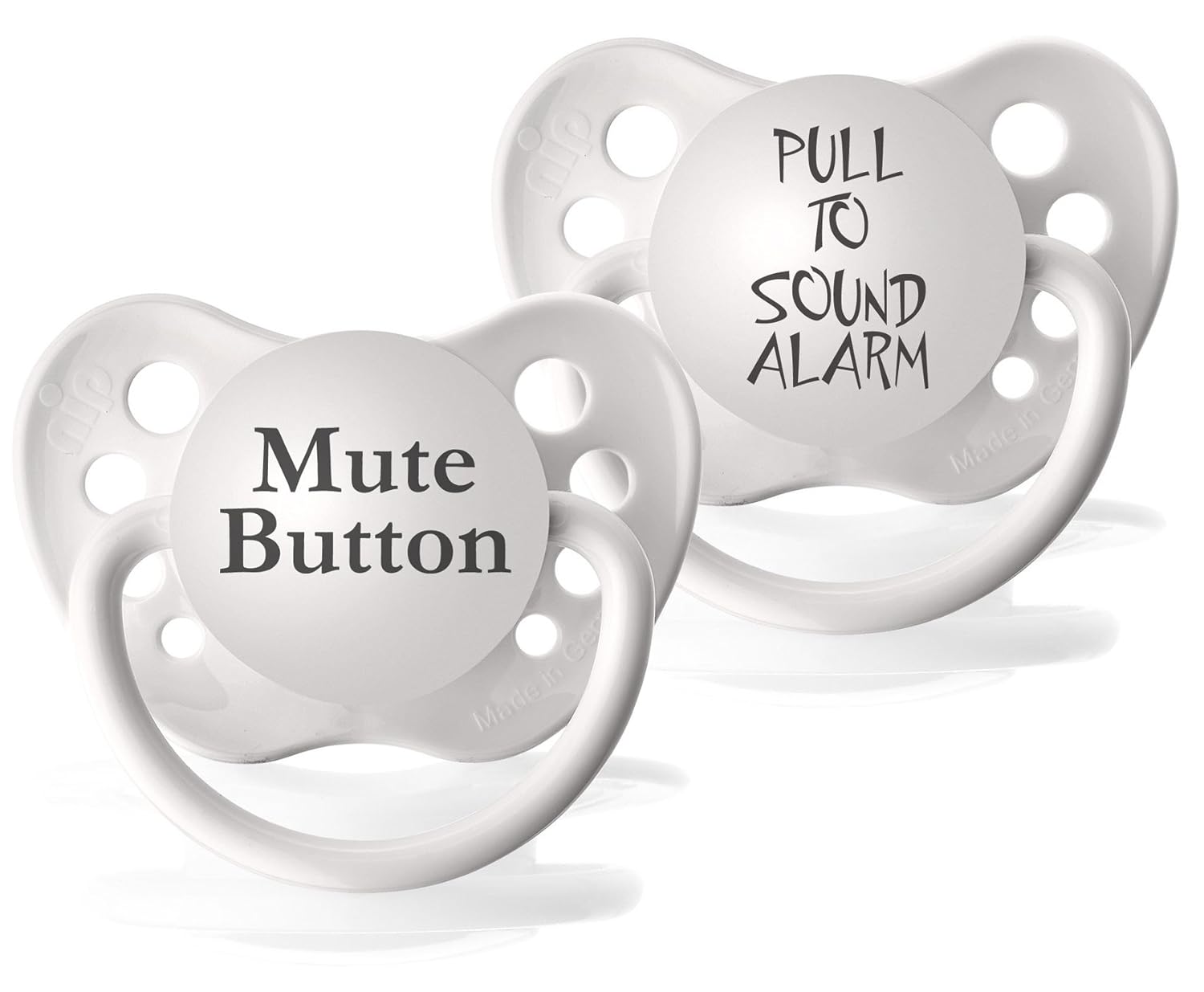 mute button pacifier