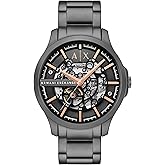 Armani Exchange A|X Men's Automatic Blue Stainless Steel Watch