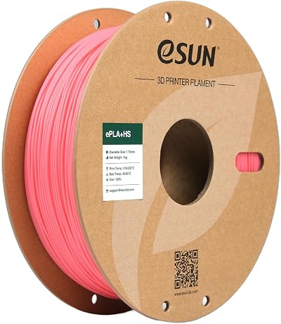 eSUN PLA+HS 1.75mm High Speed 3D Filament 1KG Pink