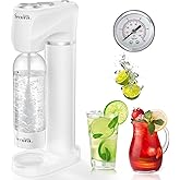Secura Home Soda Streaming Machine Soda Maker, Sparkling Water and Carbonated Water Machine, Compatible with 60l Co2 Cylinders (Not Included)