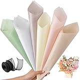 VinTS 48 Sheets 23.6x23.6in Cotton Wrapping Flower