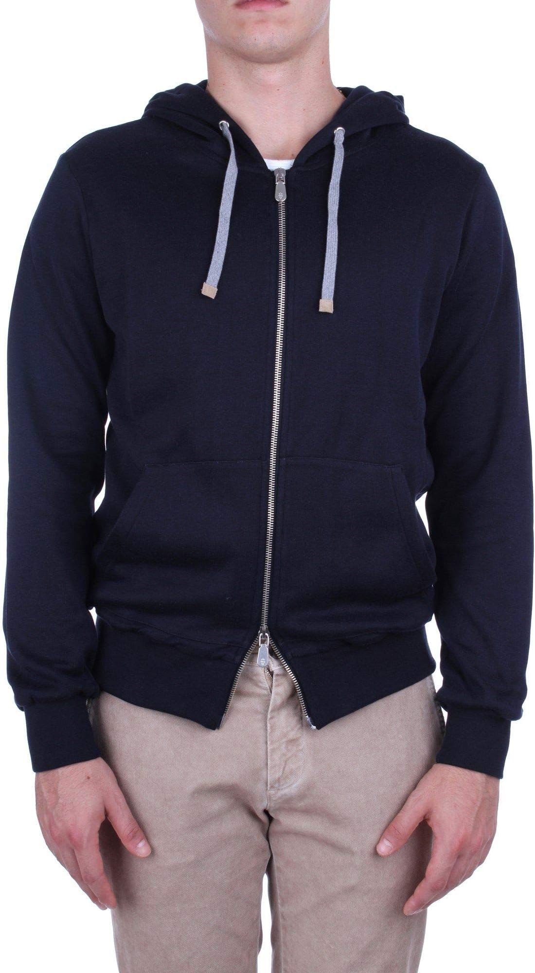 Eleventy Fashion Mens 979FE0252FEL2600511 Blue Sweatshirt | Autumn-Winter 19