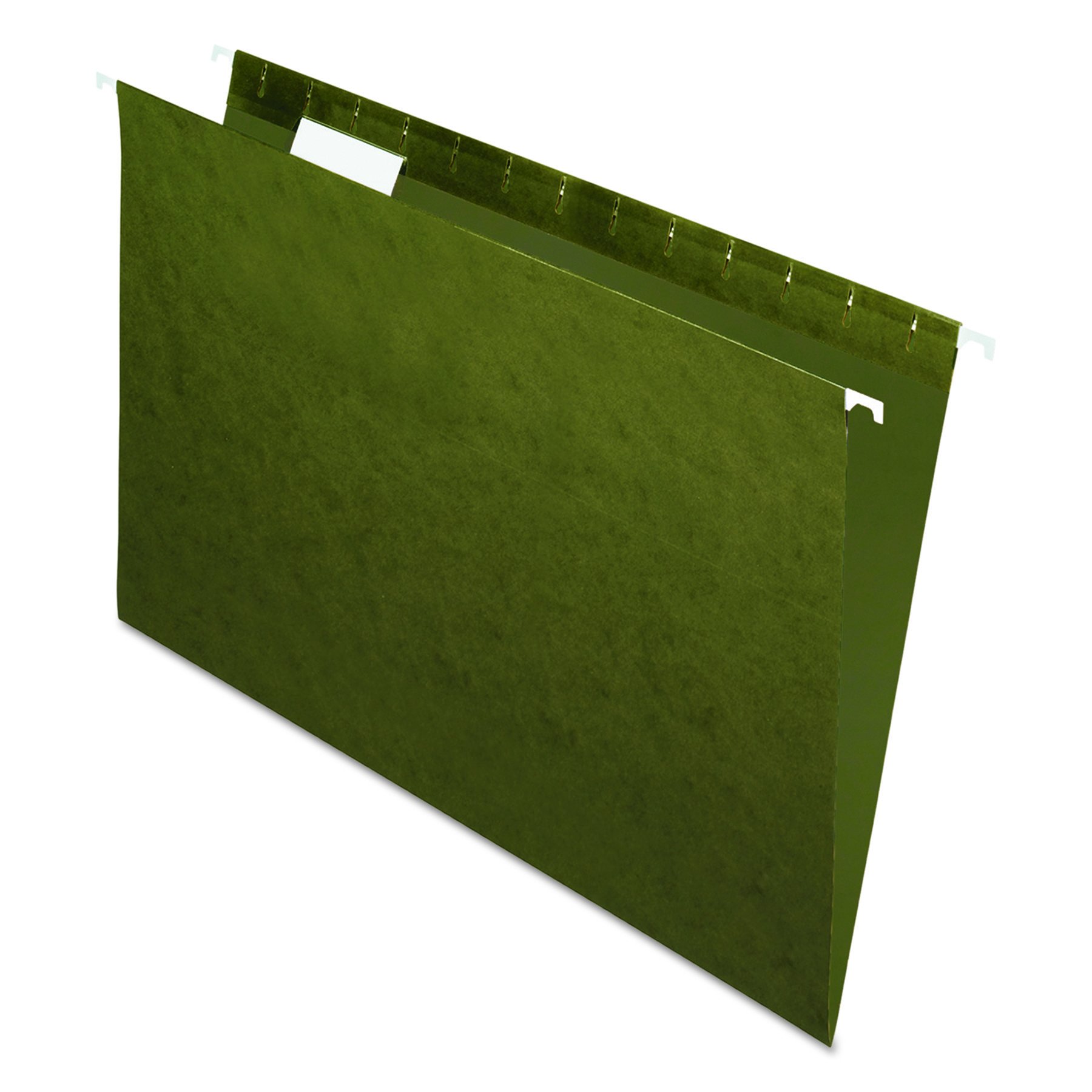 Pendaflex Recycled Suspension Files Legal Size Standard Green 1/5 Cut 25/BX (81622)