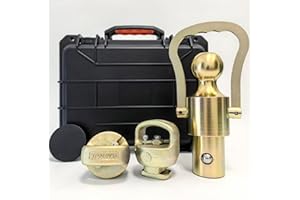 COOHAME Gooseneck Hitch Ball GNXA2061 - Trailer Hitch Ball 2-5/16 Inch for Ford F-250, F-450, GMC Sierra 2500/3500 HD, Nissan Titan XD Trucks, 30000 LBS GTW