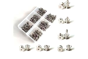 Easycargo 72pcs M2.5 Graphic Card Heatsink Screw Mounting Kit, GPU Spring Screws, Graphics Card Back Plate Heatsink Screws Heat Sinks Fastener