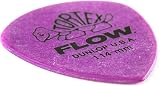 Dunlop Tortex Flow Picks Standard 1.14 mm Purple Set of 12 view 3