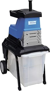 Güde 94375 GH 2800 Super Silent Gartenhäcksler (2800W, Induktionsmotor, 55L Fangbox,  45mm max. Astdicke, Leise)