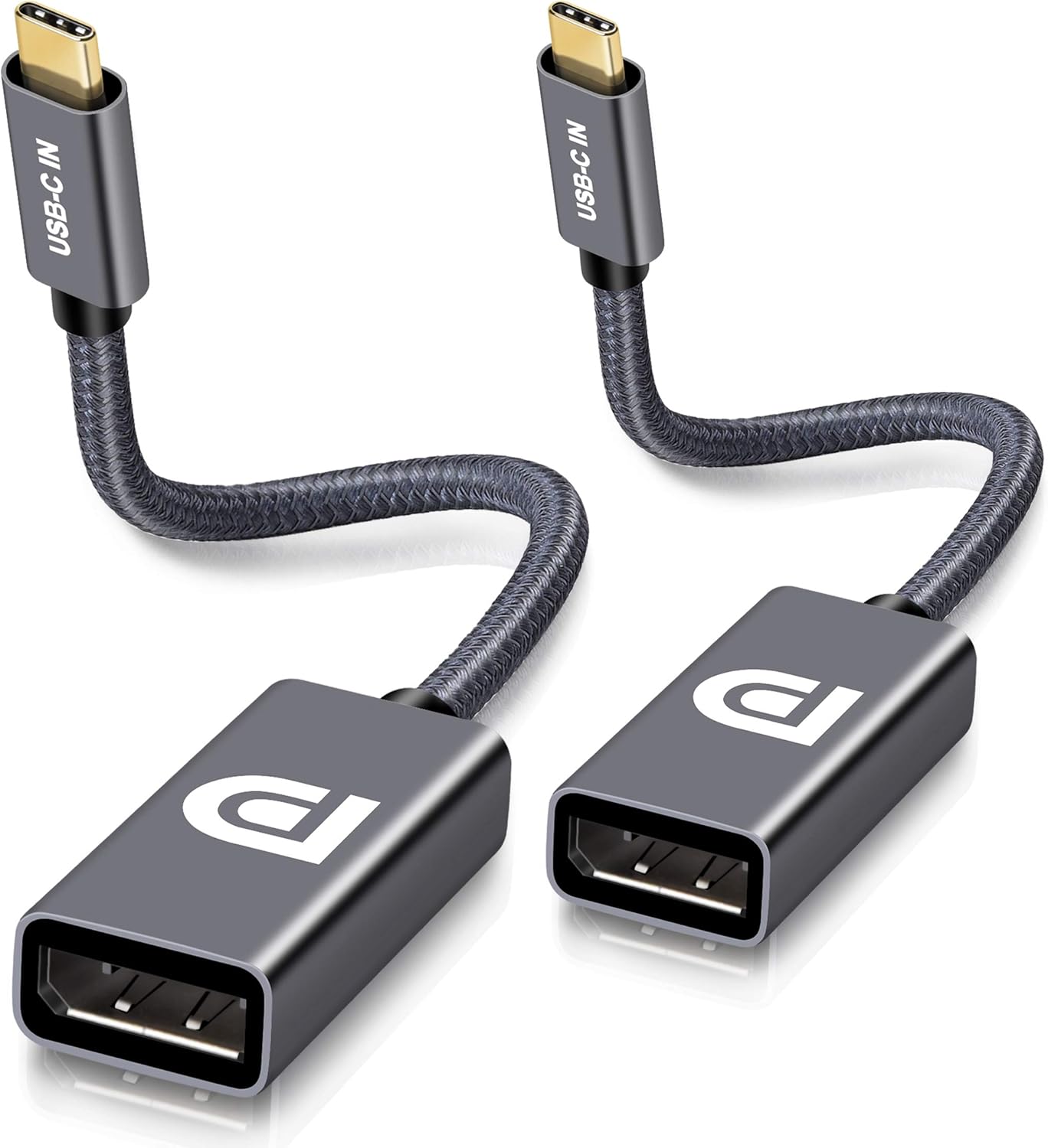 USB C auf DisplayPort Adapter 2Stück,4K 60Hz USBC Amazon.de Computer & Zubehör