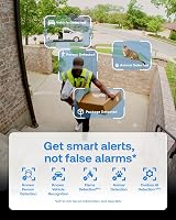 Arlo Security 2K Video Doorbell Wireless with 6 Month Battery UK view 3