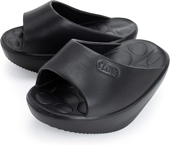 Amazon Elmo 正規販売 エルモ ダイエットスリッパ 下半身ダイエット バランスサンダル エクササイズ 美脚 美尻 瘦身 運動 在宅 ブラック スリッパ ルームシューズ