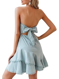likely monetta strapless ruffle dress