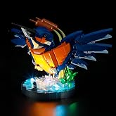 YEABRICKS LED Light for 10331 Icons Kingfisher Bird Building Blocks Model (Building Set NOT Included)