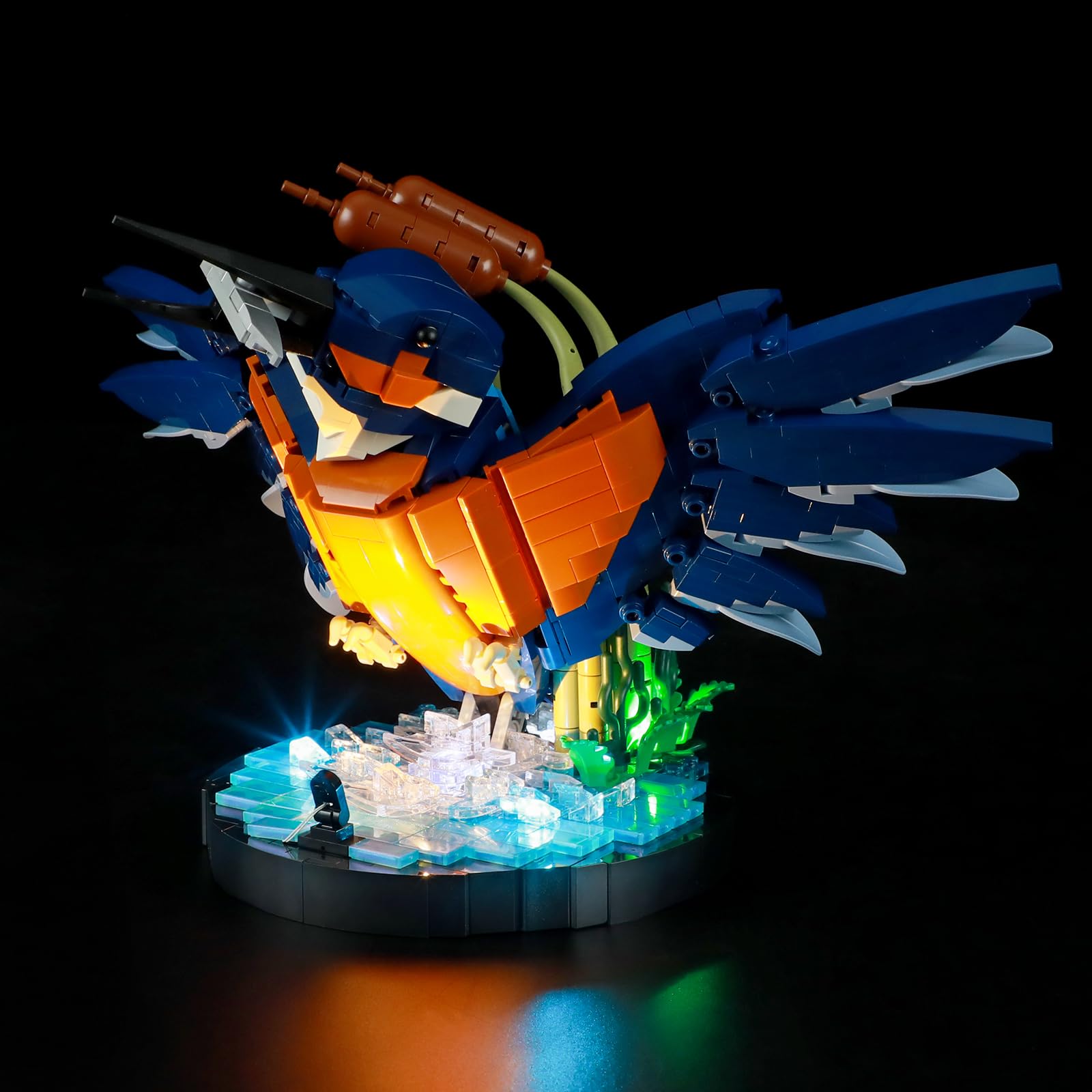 YEABRICKS LED Light for-10331 Icons Kingfisher Bird Building Blocks Model (Building Set NOT Included)