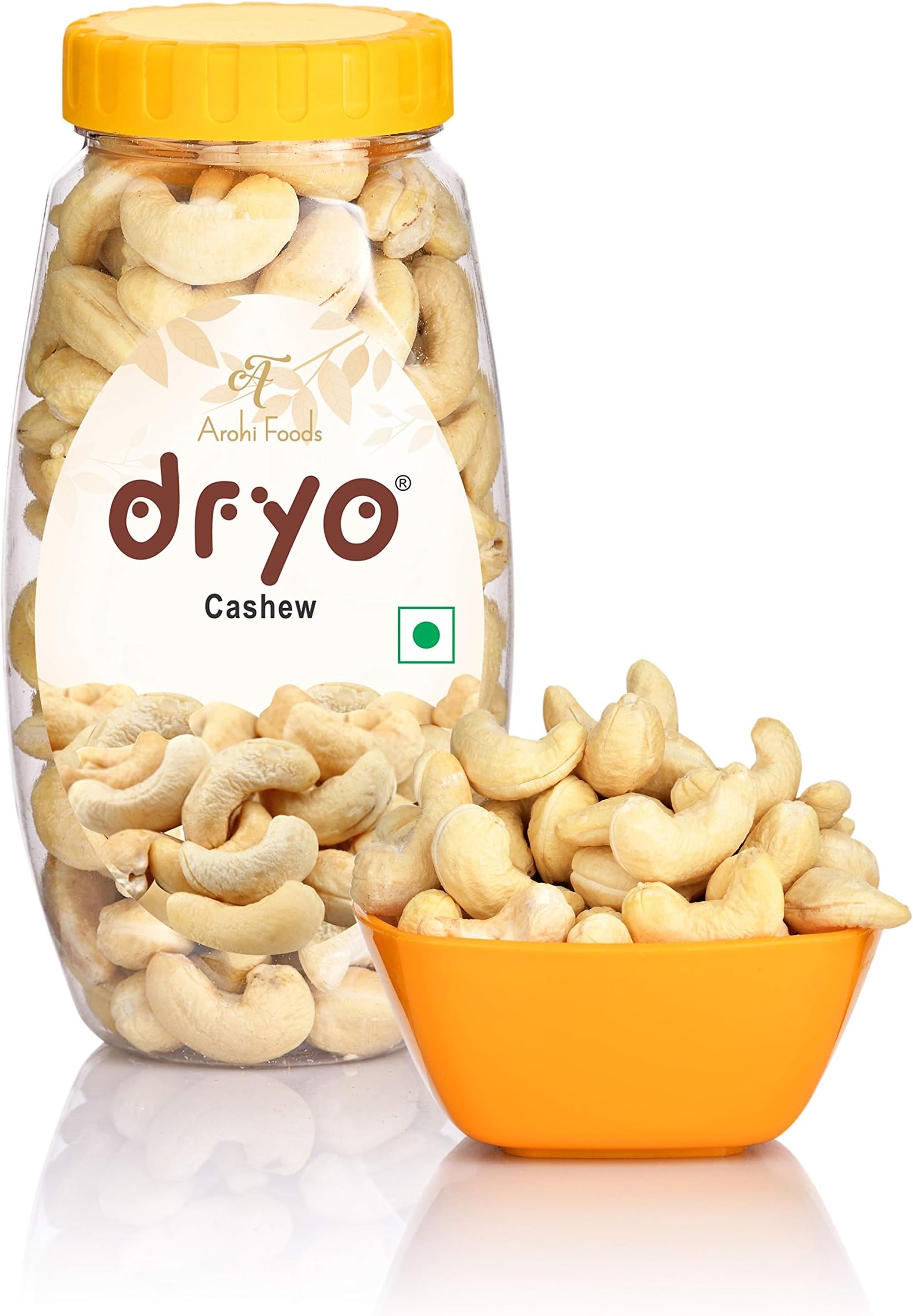 Dryo Premium Healthy Whole Cashew Nuts, 220g