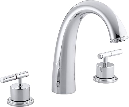 Kohler K T8235 4 Cp Taboret Deck Mount High Flow Bath Faucet Trim