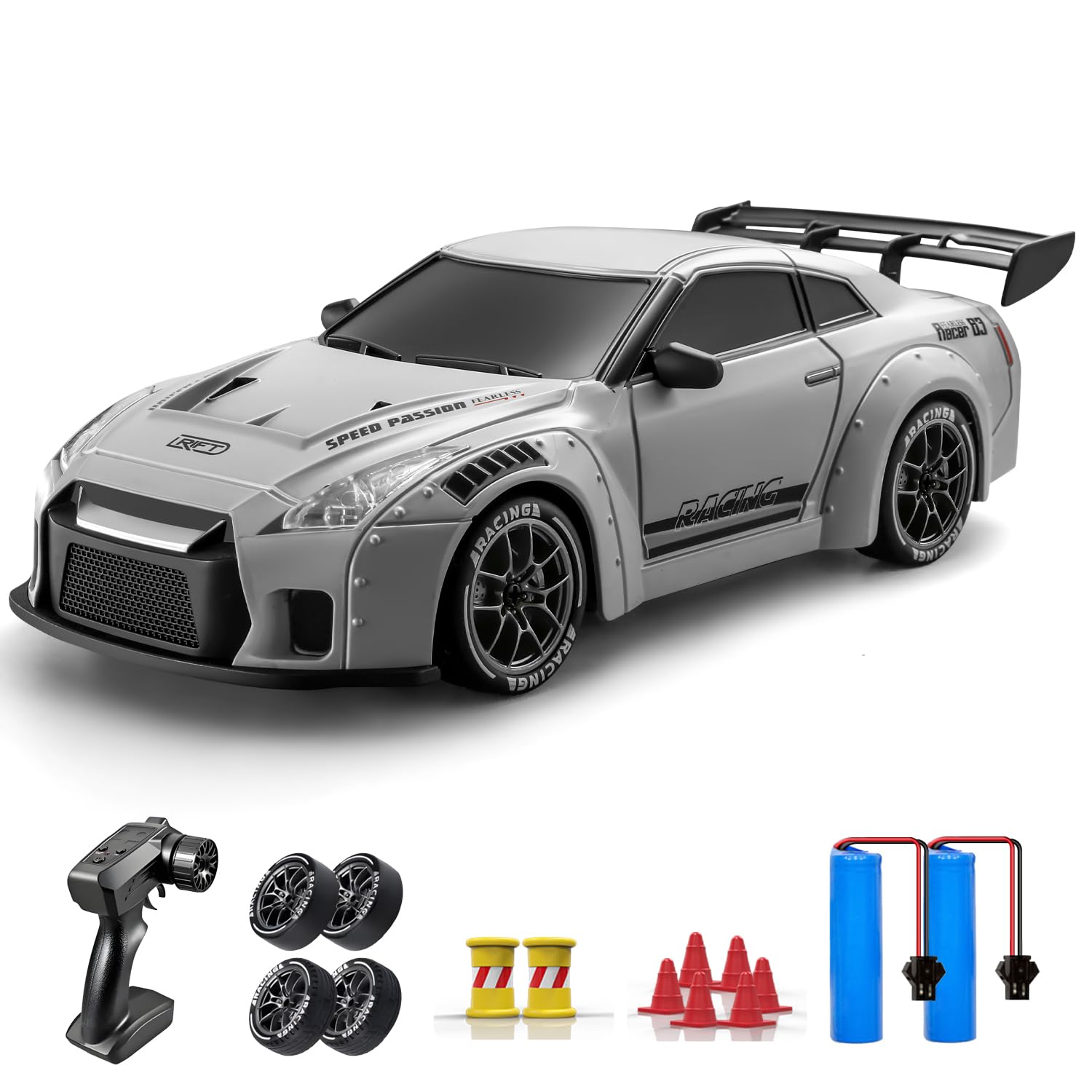 ACAMMZAR RC Drift Car, 1:24 Remote Control Car for