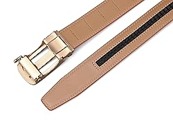 guvoosm Mens Belt,Ratchet Dress Adjustable Belts