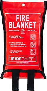 Firechief SVB1/K40 Kitemarked Budget Fire Blanket 1m x 1m Small view 1