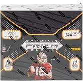 2025 Panini Prizm Black Football Hobby Trading Card Box (3 Autographs Per Box)