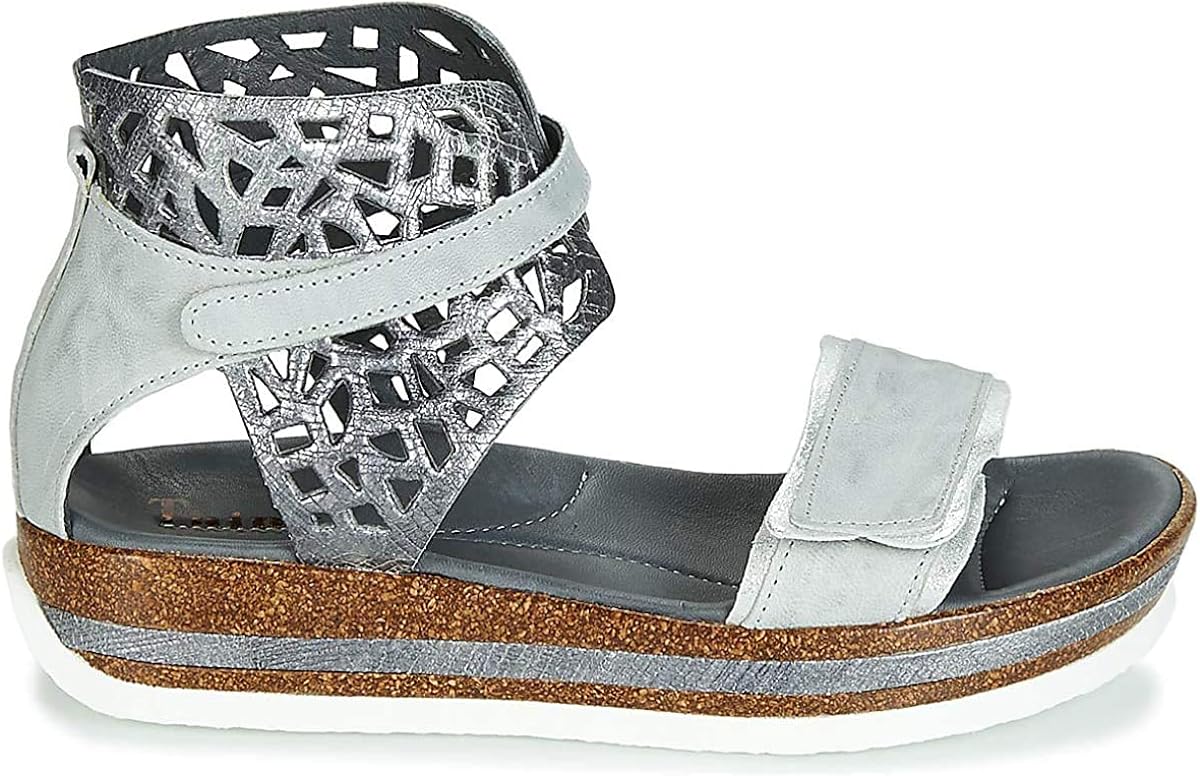 Amazon.com | Think! Women's Closed Toe Sandals, Grey Marble Kombi 13, 7.5 US | Sandals