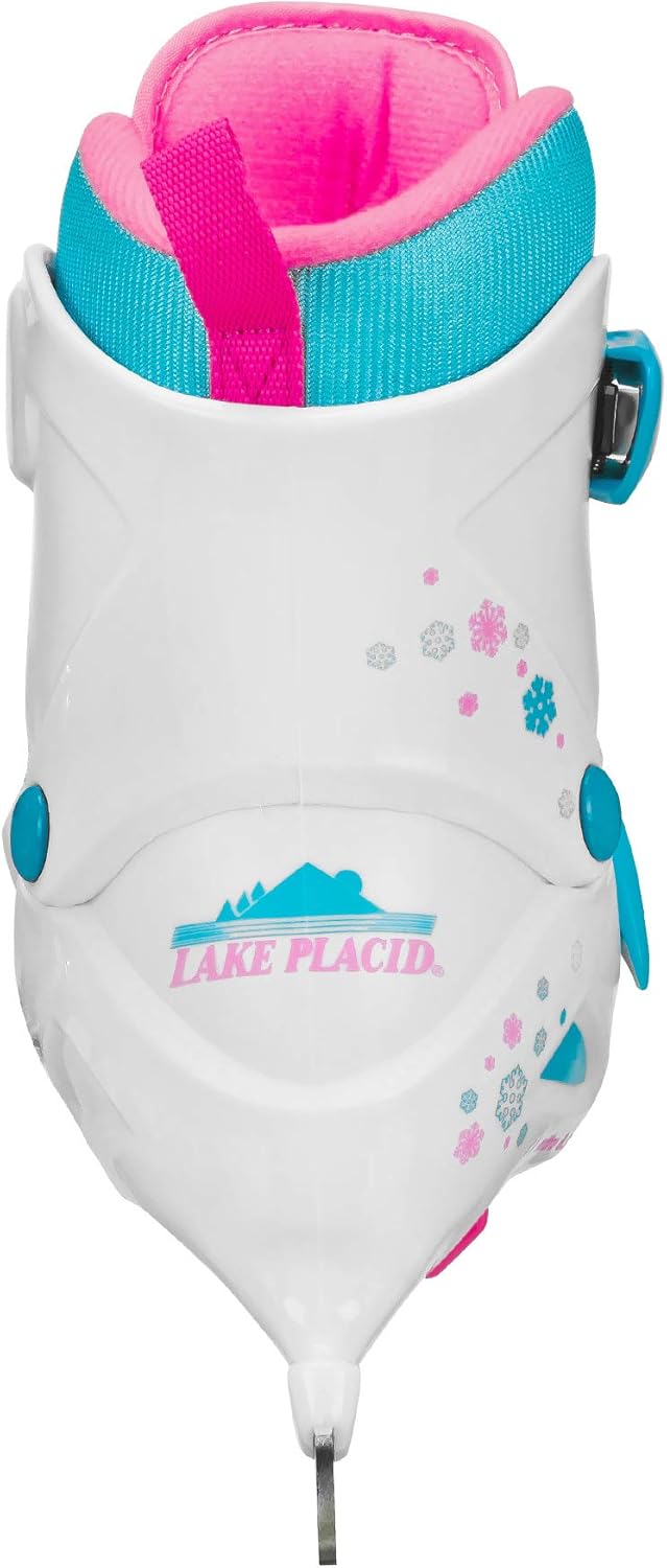 Lake Placid Girls Nitro 8.8 Adjustable Ice Skates : Sports & Outdoors