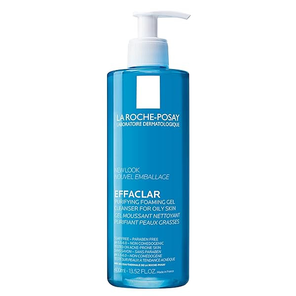 LA ROCHE-POSAY EFFACLAR PURIFYING FOAMING GEL CLEANSER FOR...