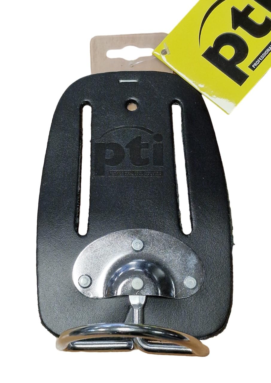 PTI Hammer Holder Tool Belt, Swivel Holster, Hammer Loop Fit Up to 3" Tool Belt, Holstery, Compatible with Claw Hammer, Hatchet and Mallet, Used By Carpenters, Builders, Scaffolding, Electricians