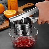 AEX Potato Ricer Heavy Duty Stainless Steel Masher Lemon Juicer Kitchen Tool view 8