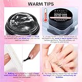Makartt Nail Glue 3D Gel for Nail Art Press-Ons Long Lasting UV/LED Cure view 7
