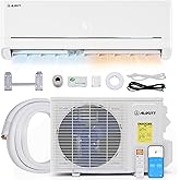 Albott 12,000 BTU Mini Split Air Conditioner and Heater SEER2 18, 115V | Inverter Energy-Efficient AC with Self-Cleaning, Remote and APP Control, HVAC Tech Needed, Cools up to 750 Sq.Ft.