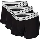 Mr. Davis Men's Trunks Cut Boxer Brief Underwear - Breathable and Supportive 3 Pack