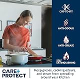 Care + Protect Cooker Hood Filters 2 in 1 3 Pack Anti-Grease Odour view 7